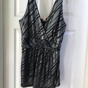 Torrid metallic surplice tank